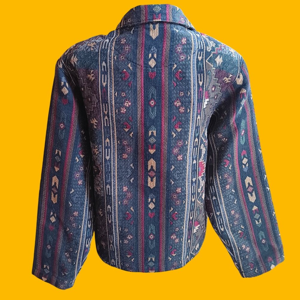 Vintage Gotcha Covered Jacket Medium Southwestern… - image 6